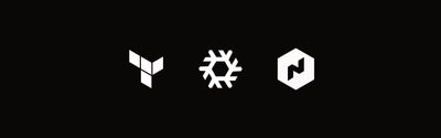 Terraform, Nix, Nomad icons